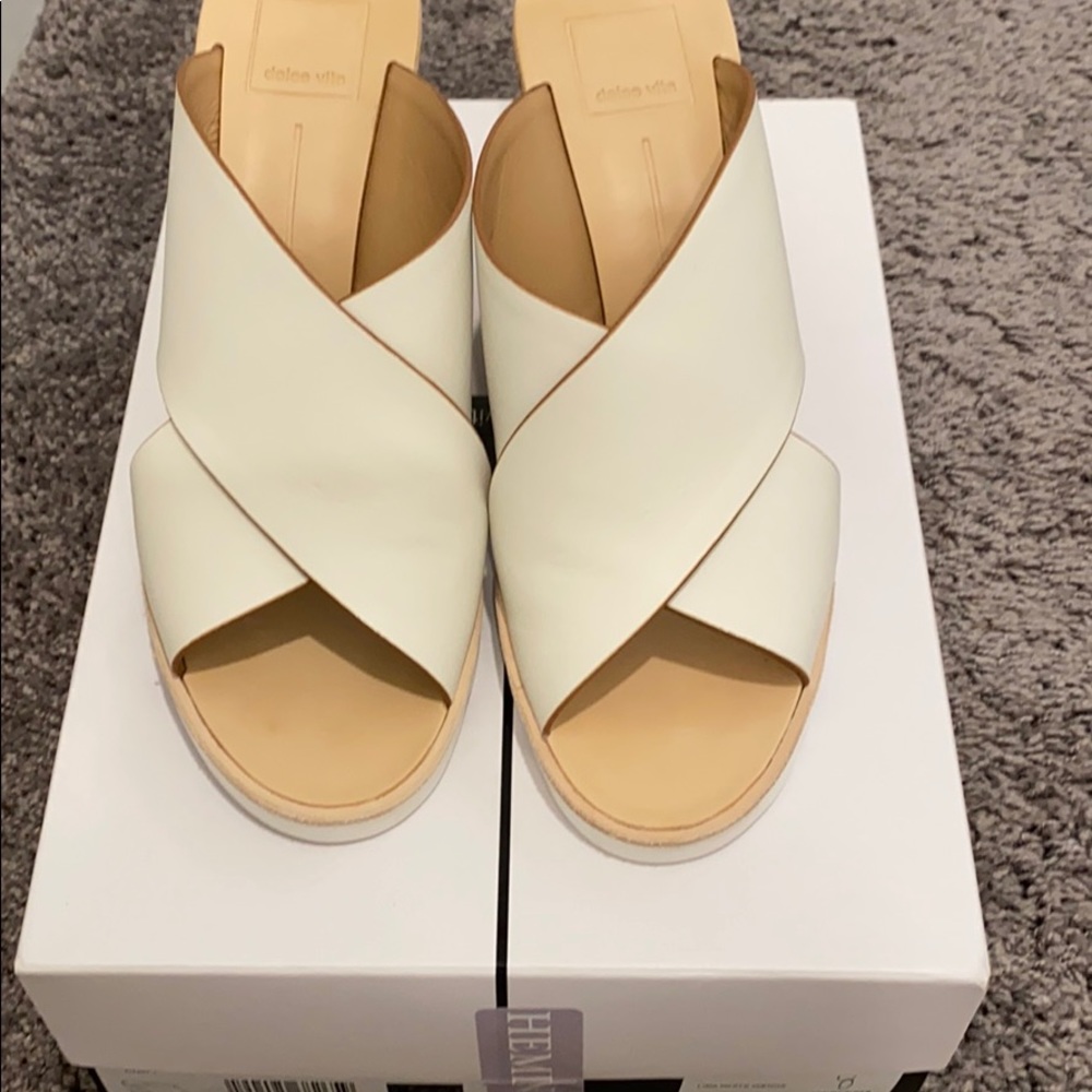 NEW IN BOX. Dolce Vita wedges. Cuteness!